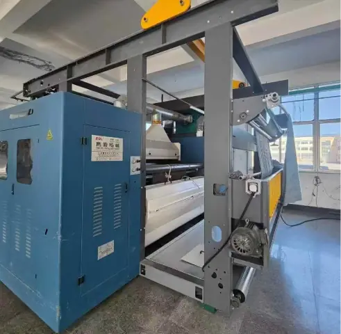 Shearing textile process